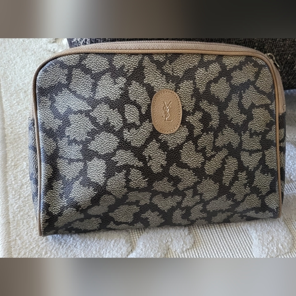 Yves Saint Laurent Giraffe Cosmetic Pouch